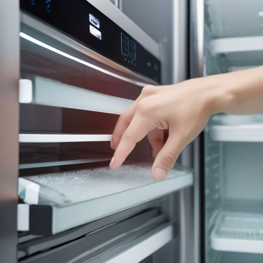 Майстер FixMe перевіряє панель холодильника, що не реагує на кнопки