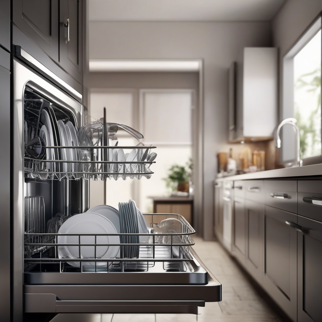 Посудомийна машина зависає, майстер перевіряє електроніку