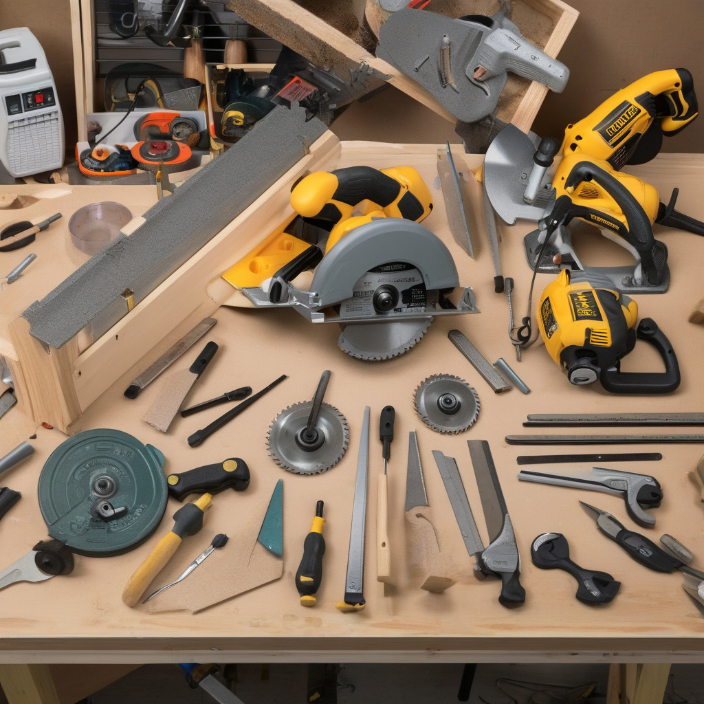 Процес ремонту електропили майстер виправляє електропилу