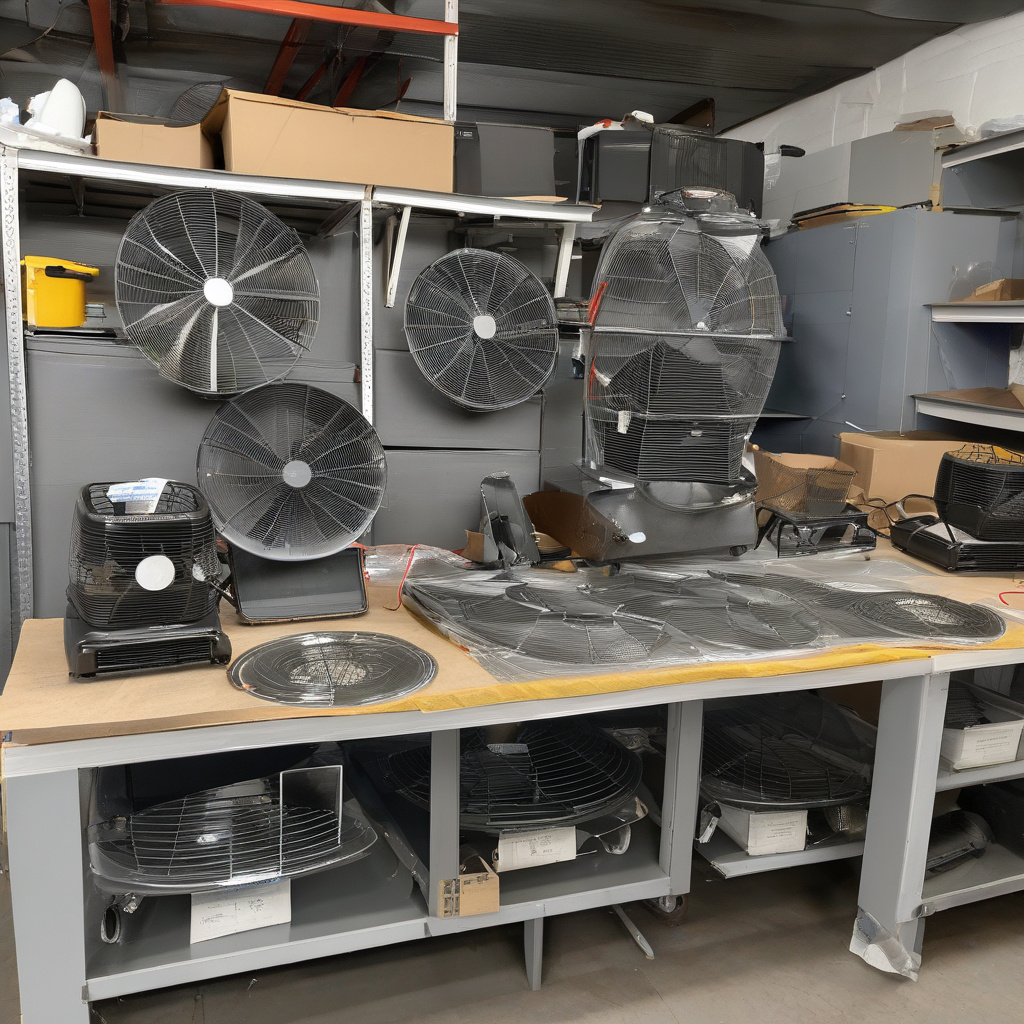 Фахівець показує клієнту очищений аерогриль