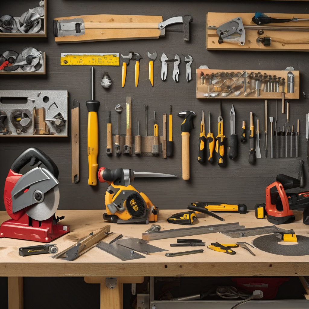 Майстер здійснює перевірку електропили, діагностика зубчатого механізму побутової пилки