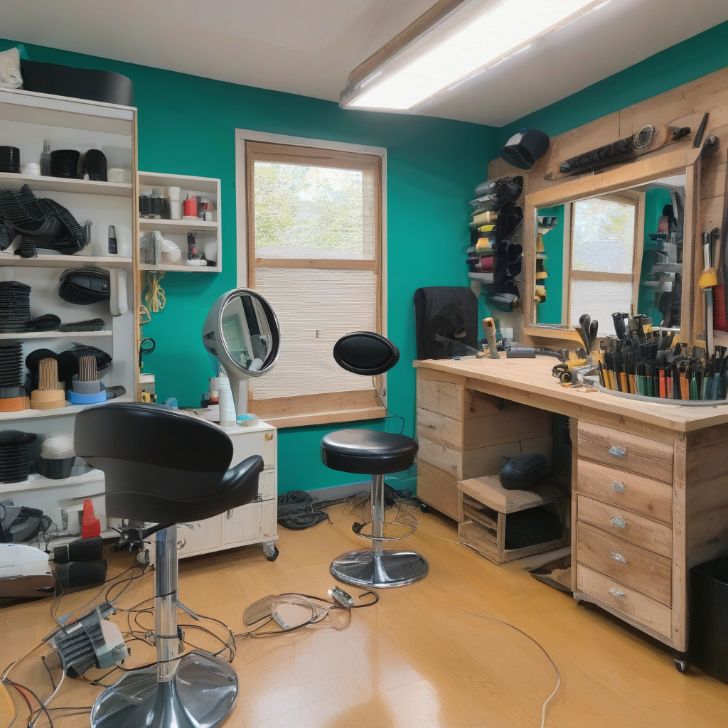 майстер за роботою: відновлення сили потоку фена