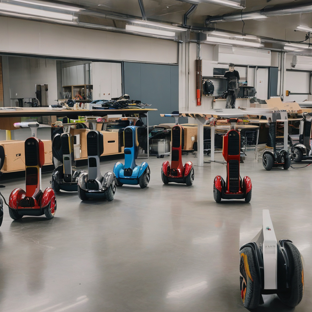 Майстер ремонтує плату гіроскутера у сервісному центрі Чернівців