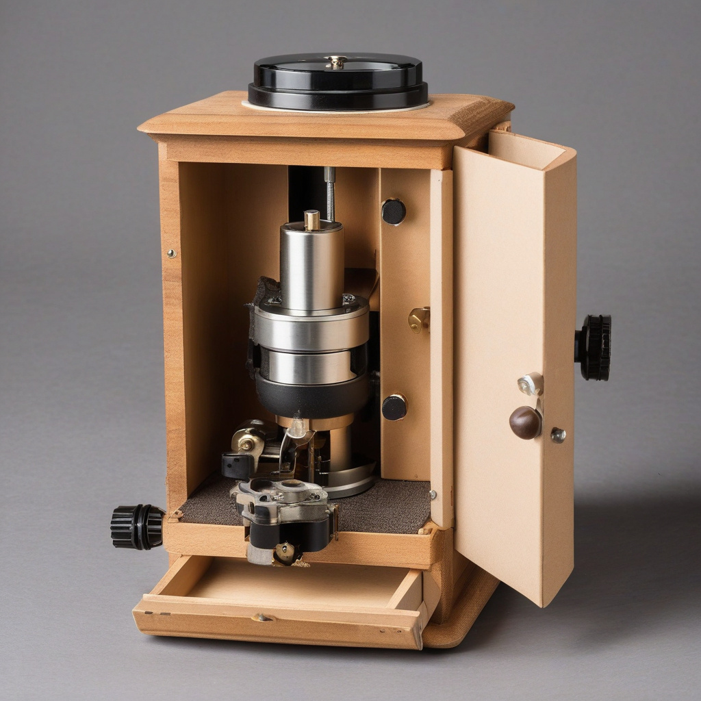 ремонт кавомолки в Чернівцях - калібрування жорен під лупою майстра