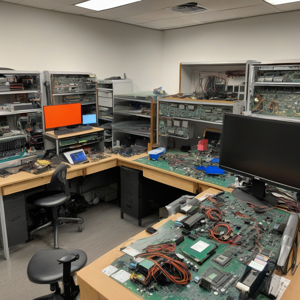 Тестування стабільності живлення після пайки материнської плати у сервісному центрі Чернівці