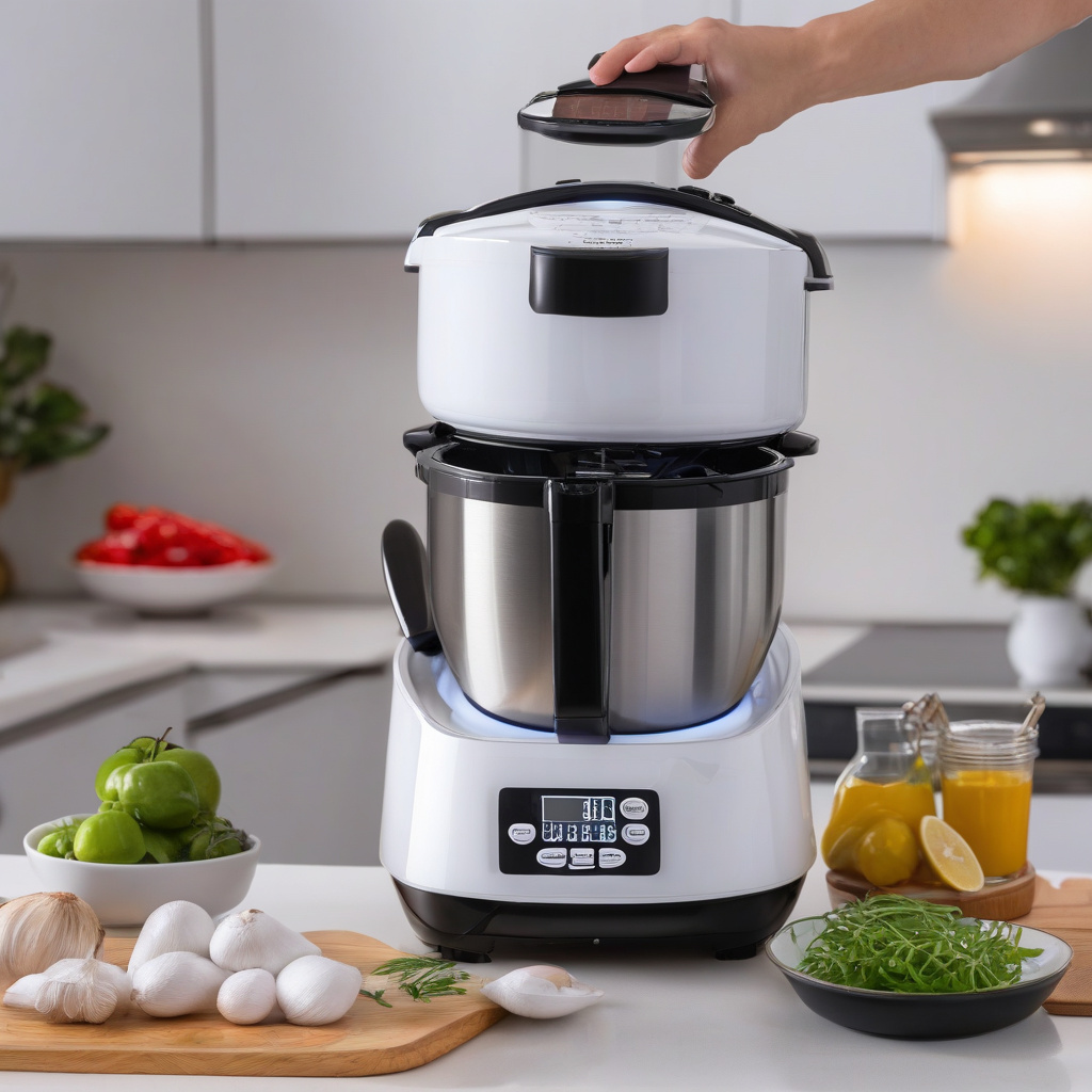 Майстер у Чернівцях тестує мультиварку після очищення клапана