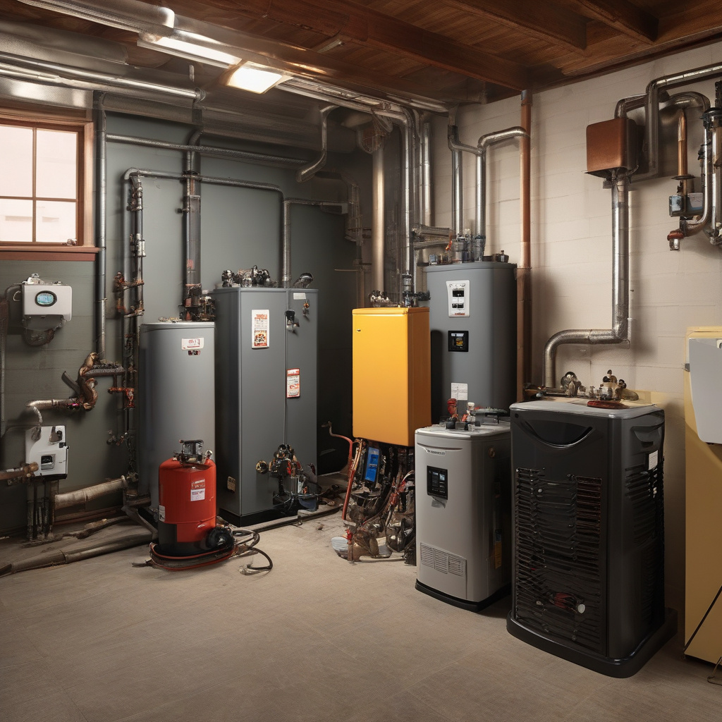 Газові та твердопаливні котли в підвалі чернівецького будинку