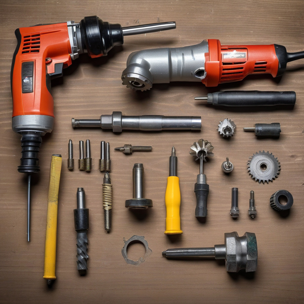 Майстерня в Чернівцях, де відбувається діагностика та ремонт перфораторів – людина перевіряє редуктор