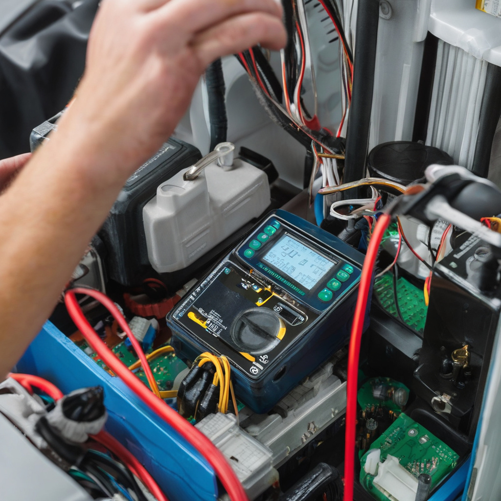 Майстер у Чернівцях очищає фільтр посудомийної машини після діагностики