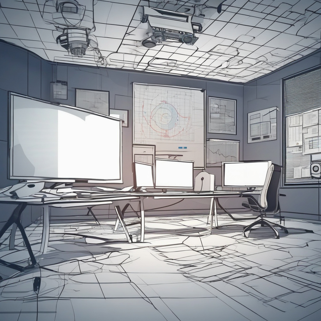 Процес діагностики і регулювання фокусу проектора у майстерні у Чернівцях