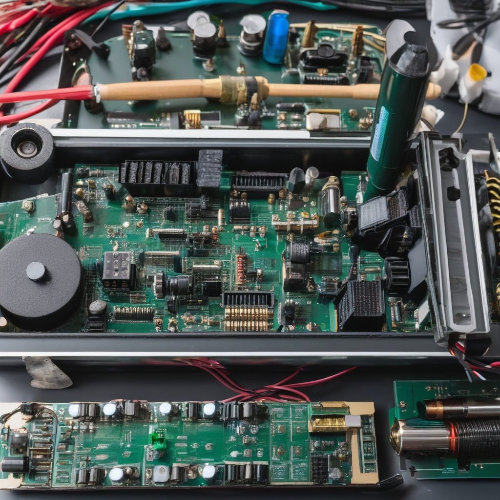 Типовий ремонт стабілізатора напруги у Чернівцях, з розібраною платою керування