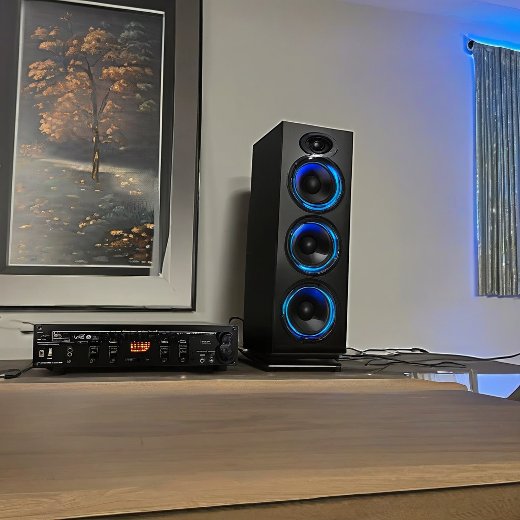 Чернівецький майстер тестує налаштування звуку на осцилографі після ремонту акустики