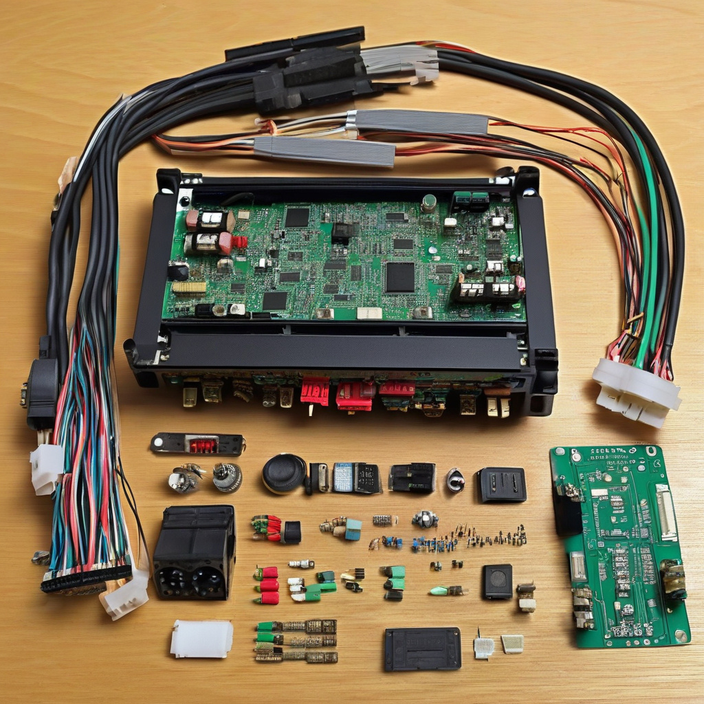 Сервіс ремонту автомагнітол у Чернівцях: майстер розбирає пристрій для перевірки з'єднань