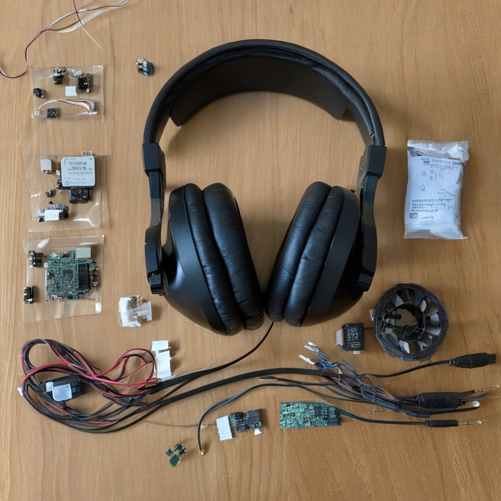 Ремонт навушників у Чернівцях, майстер працює з кабелем і штекером