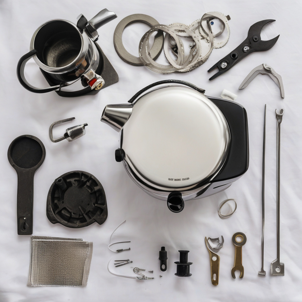 Відремонтований електрочайник у львівському офісі після відновлення контактів