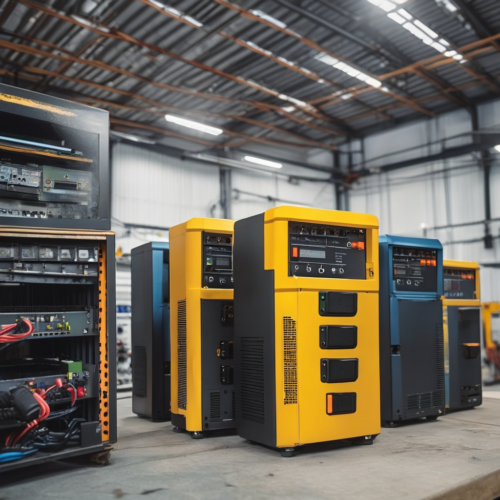 Профілактична діагностика акумуляторів і інвертора ДБЖ на столі у львівського майстра