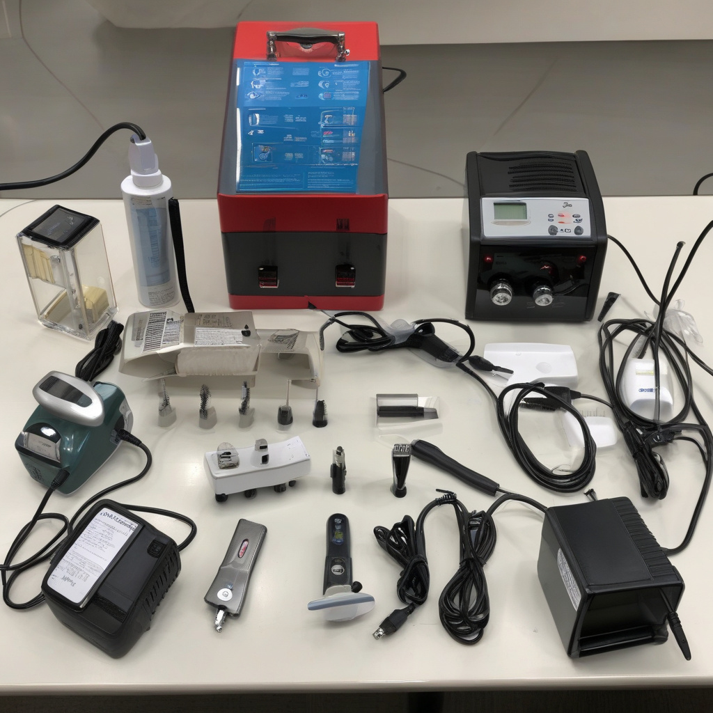 Типова львівська майстерня ремонту електробритв, робота майстра