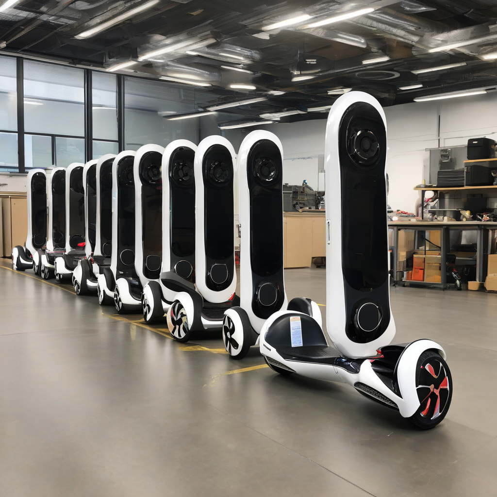 Ремонт гіроскутера у львівській майстерні з відкритою електронною платою