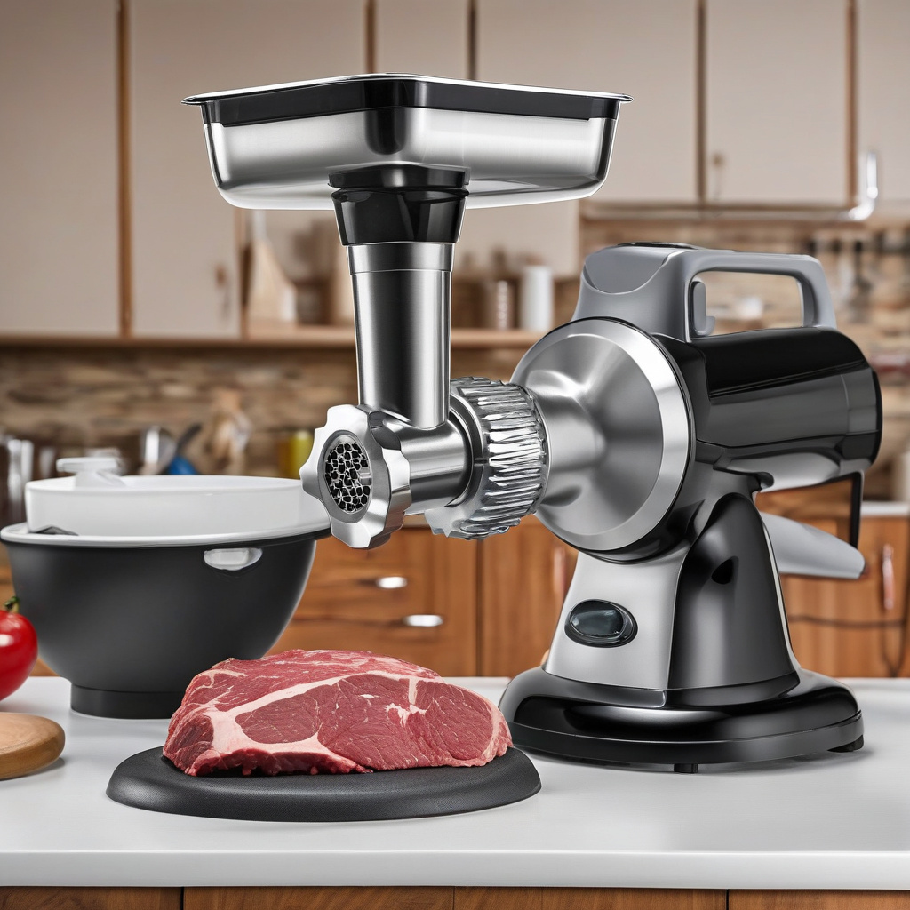 Близький план редуктора м’ясорубки після ремонту у Львові