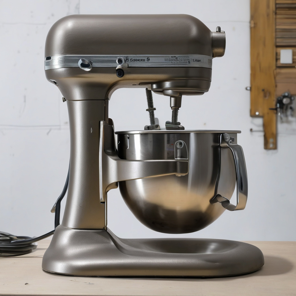 Майстер виконує ремонт міксера у Львові: налаштування режимів і тестування редуктора