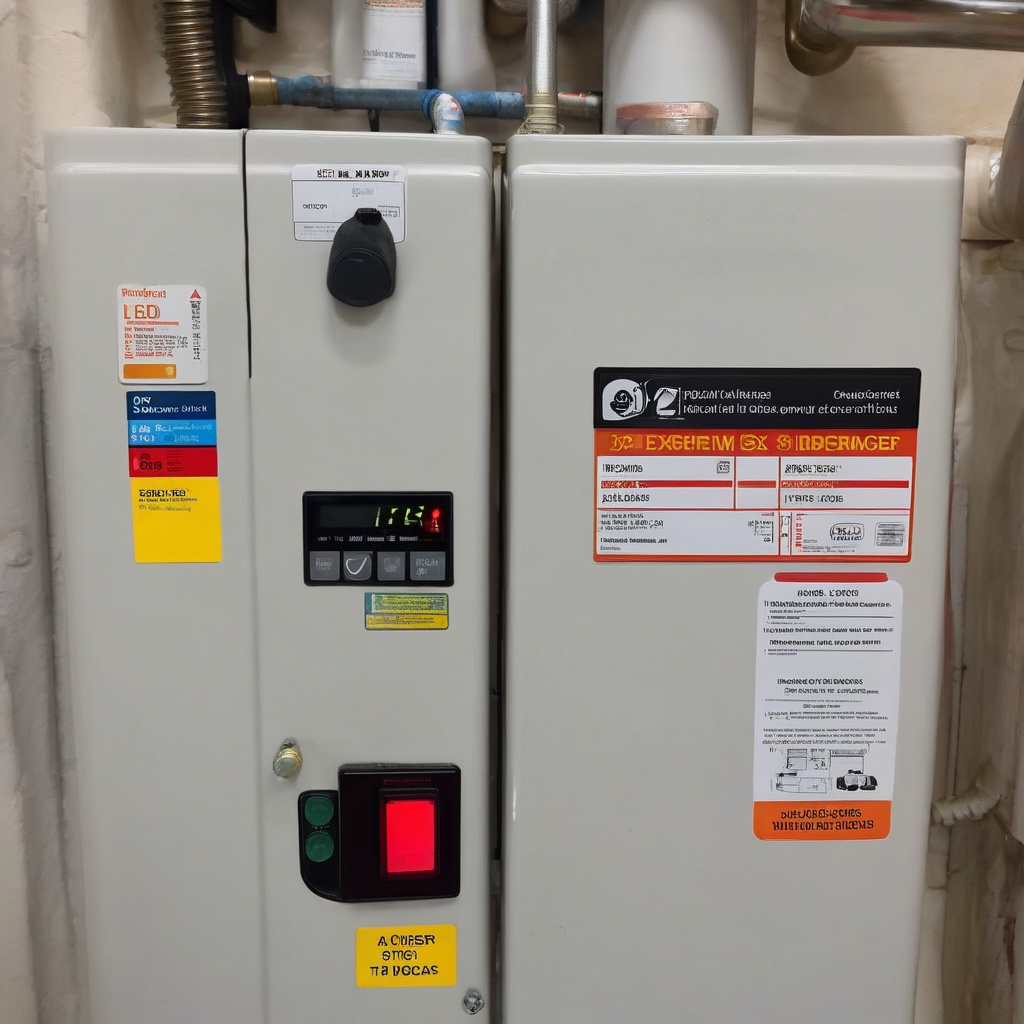 майстер перевіряє безпеку котла у львівській квартирі