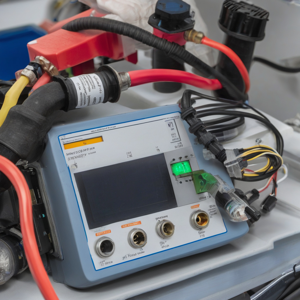 Львівський майстер перевіряє електроніку посудомийної машини