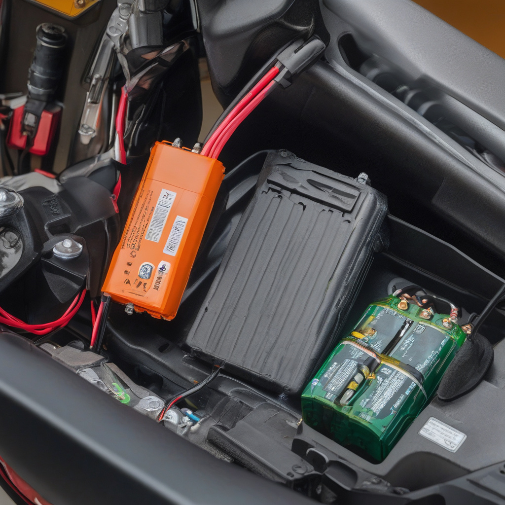 Контролер електроскутера під час обстеження у Львові