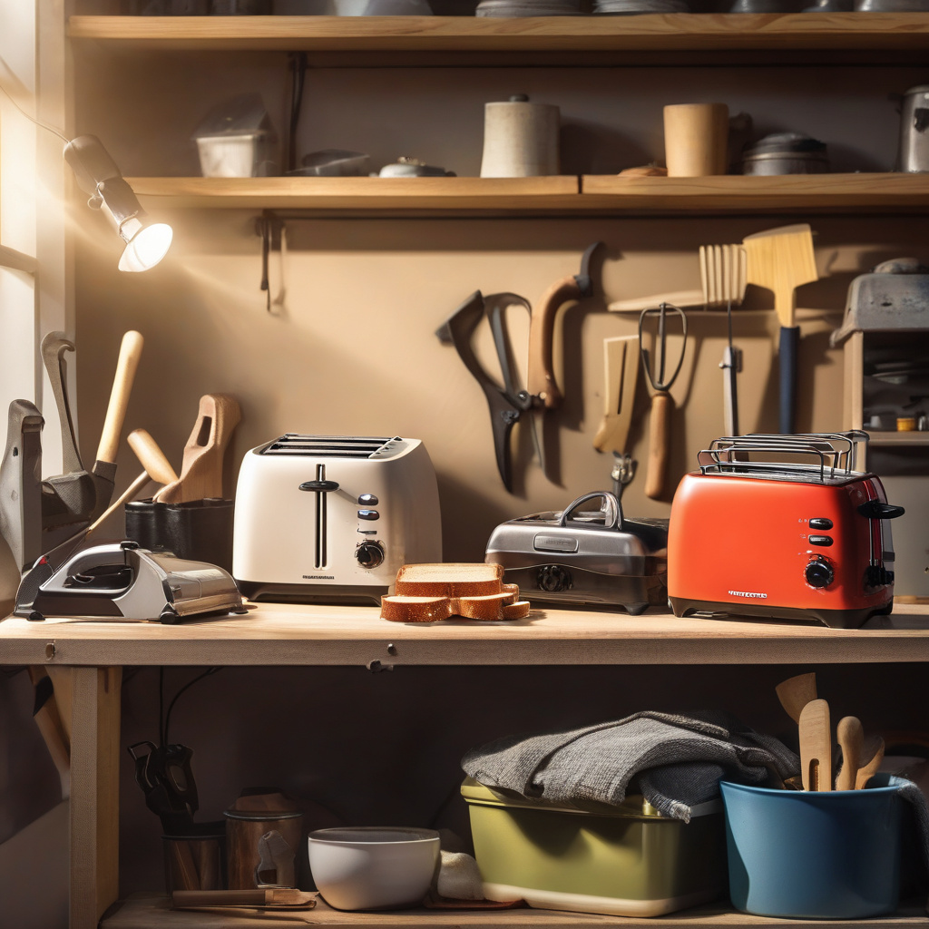 Професійно відремонтований тостер служить у львівській кав'ярні