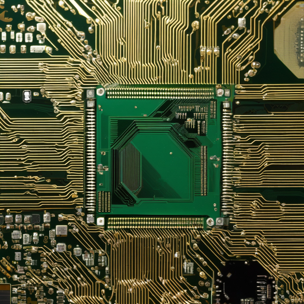 Етап перевірки контактів відеокарти під мікроскопом