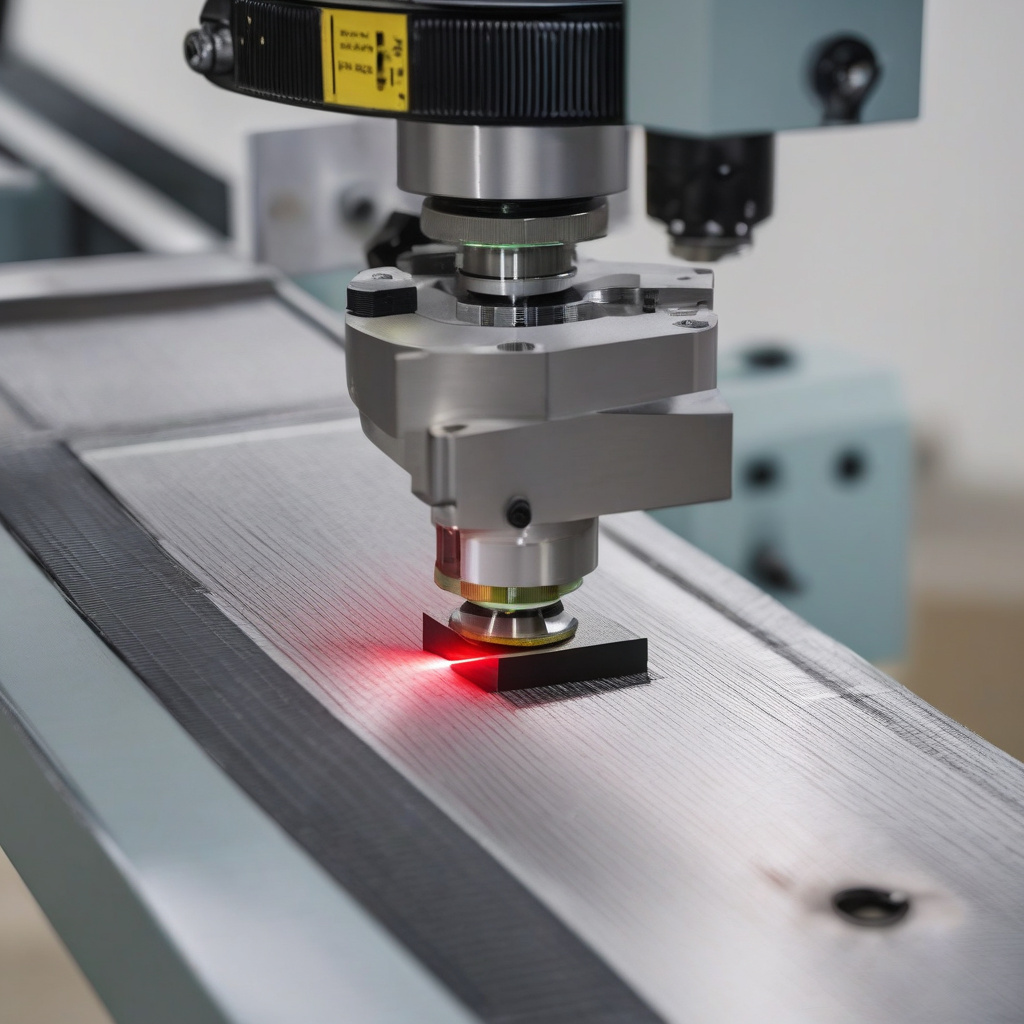 Калібрування сенсора лазерного рівня крупним планом у львівській майстерні