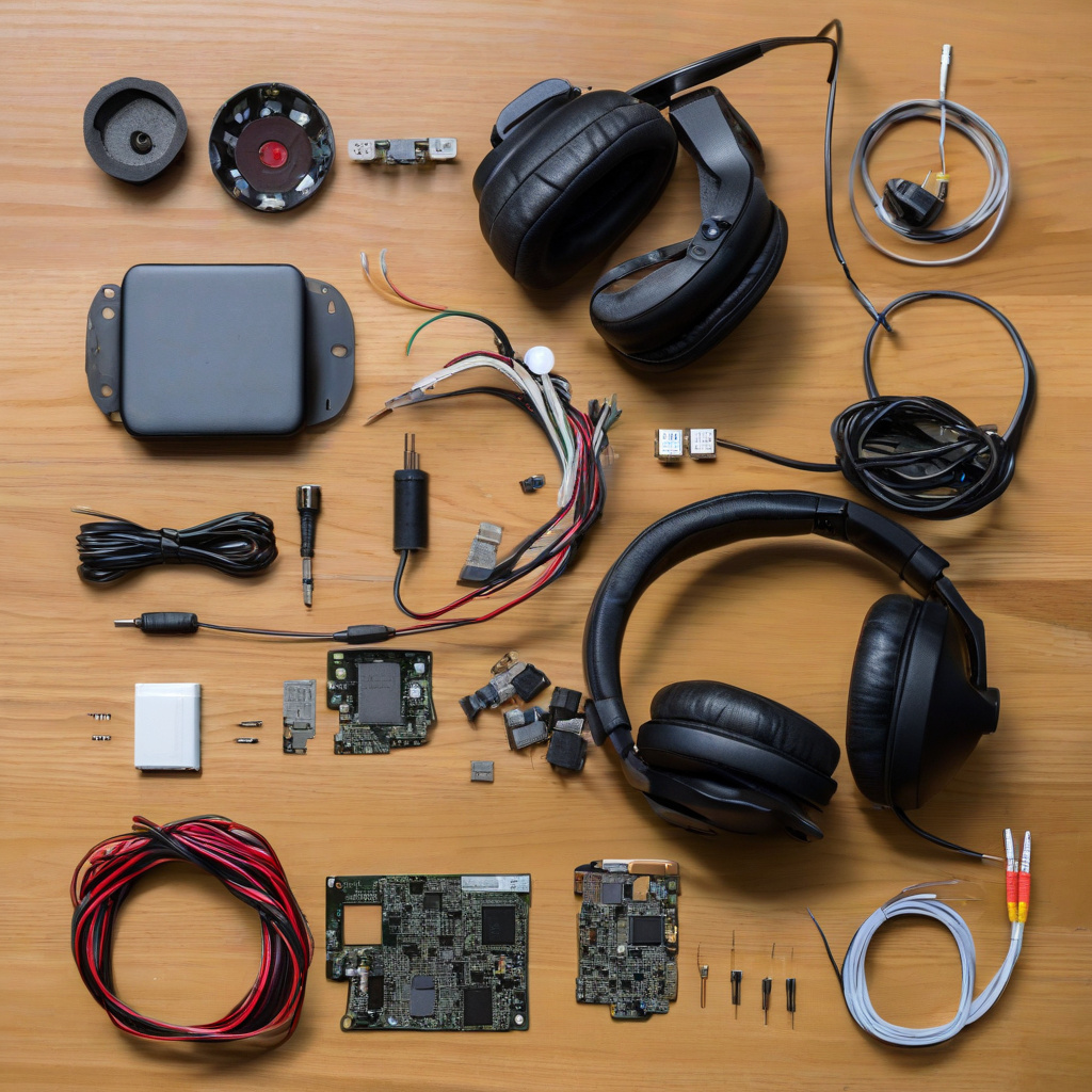 Майстер у Львові ремонтує бездротові навушники, використовуючи мікроскоп