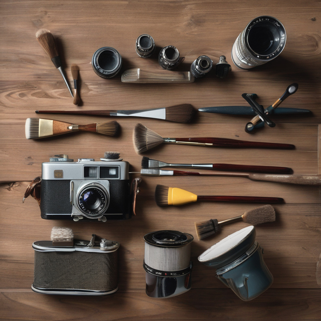 Механізм затвора і оптична схема плівкового фотоапарата