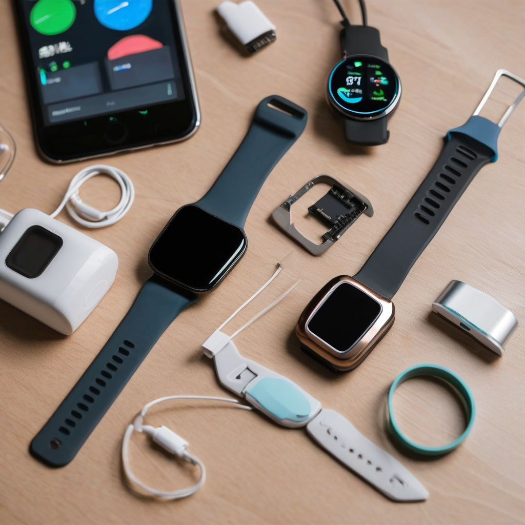 Ремонт смарт-годинників у Львові. Робота майстра над смарт-браслетом у сервісному центрі