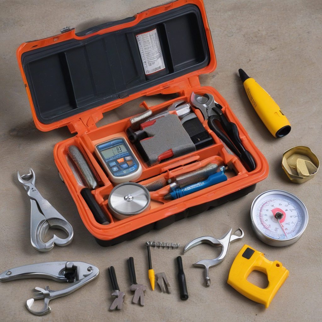 Кухонна вага, ремонтується на робочому столі львівського спеціаліста. Відкрита електроніка.