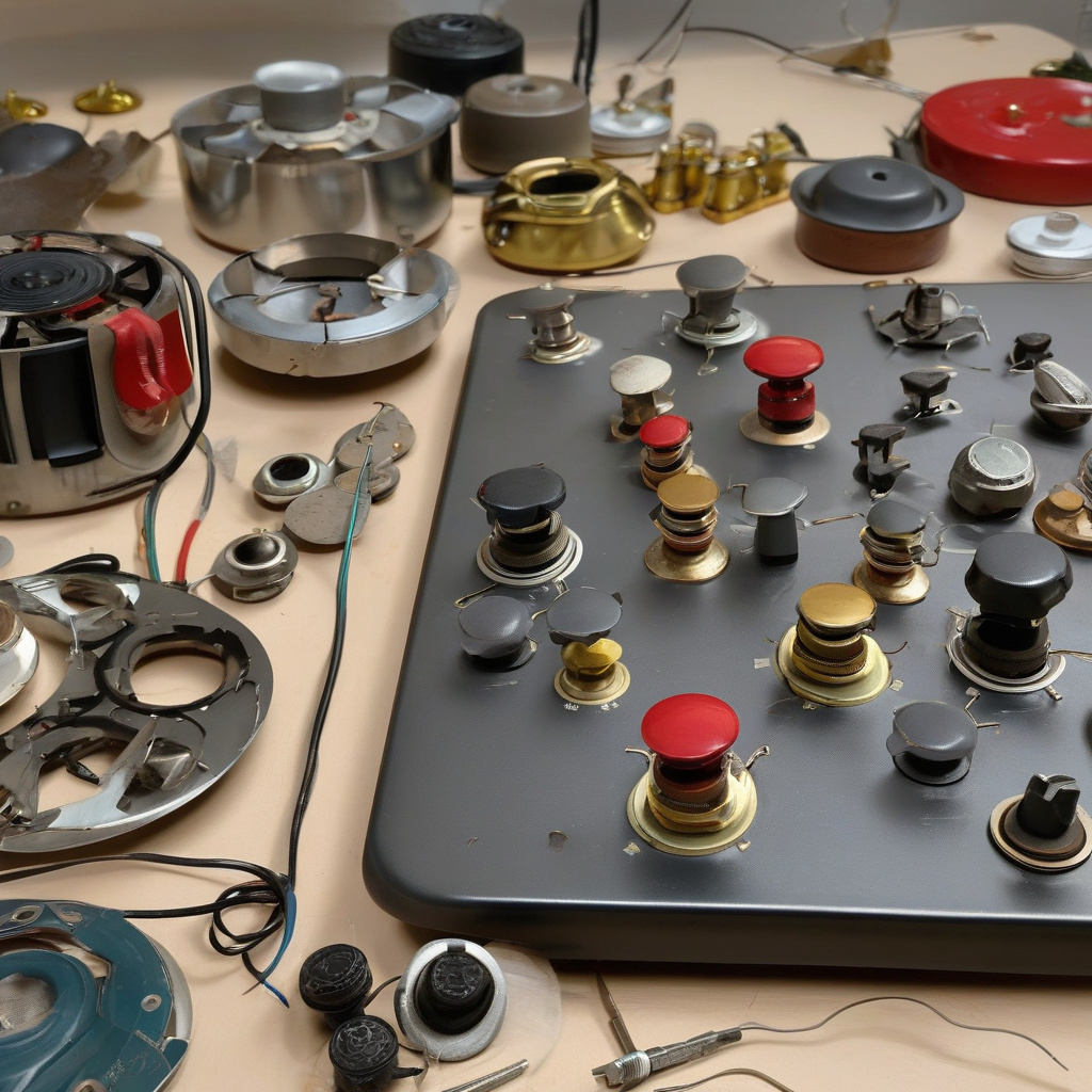 Професійний майстер ремонтує електроплиту Професійний майстер ремонтує електроплиту