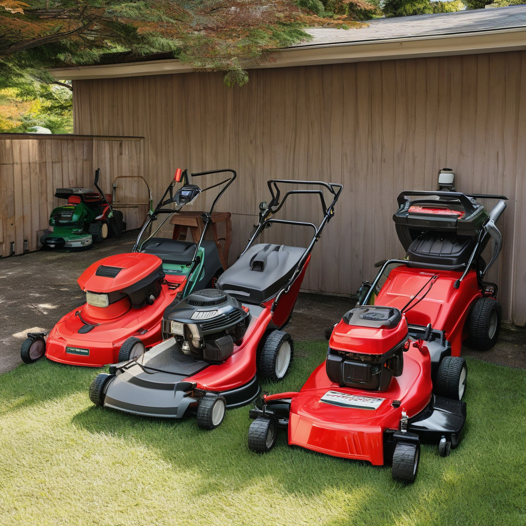 Експерт проводить навчання з ремонту газонокосарок