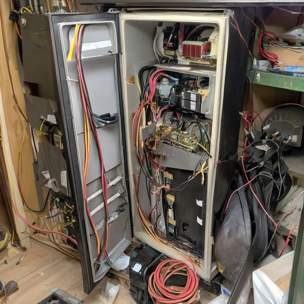 Львівський майстер ремонтує холодильник Львівський майстер ремонтує холодильник