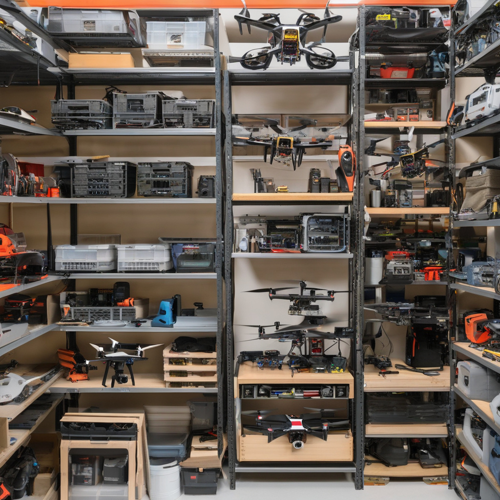 перевірка стабілізації квадрокоптера на столі