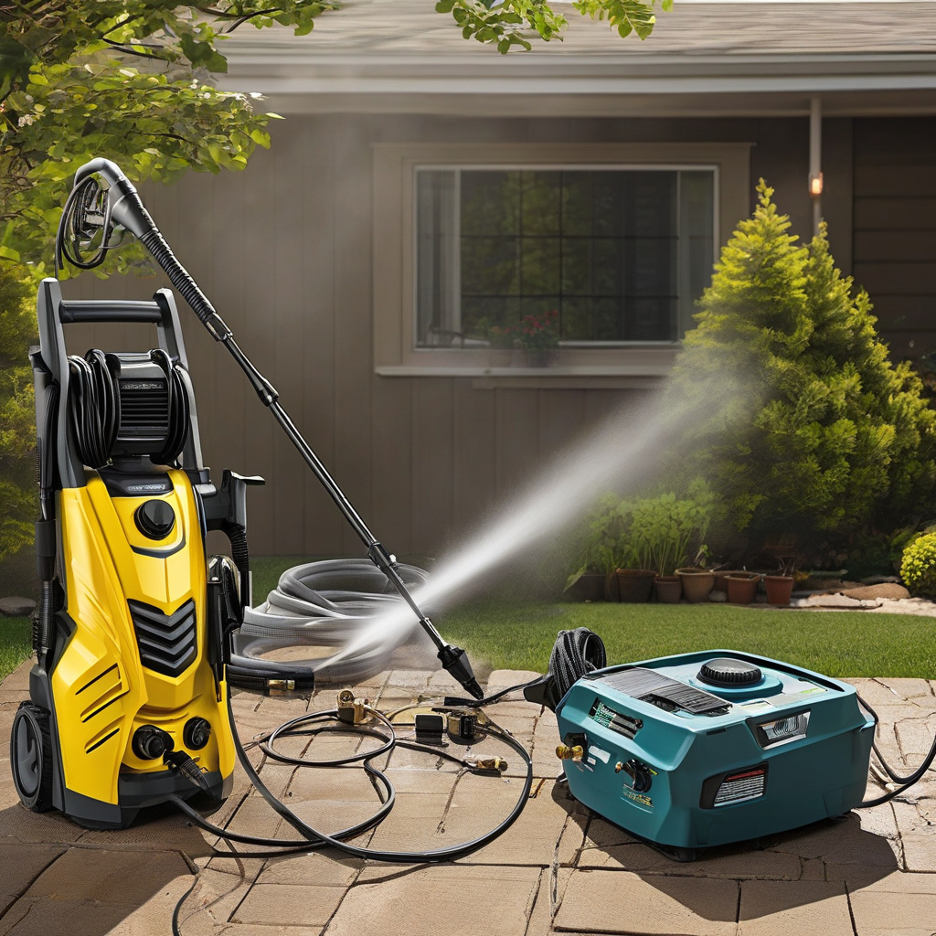 мийка високого тиску після ремонту