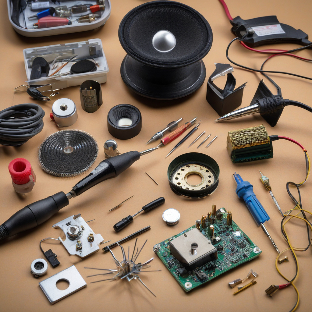 Портативна колонка підключена до смартфону через Bluetooth Зображення портативної колонки зі смартфоном