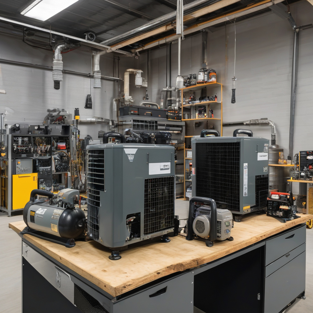 Процес ремонту повітряного компресора у Львові