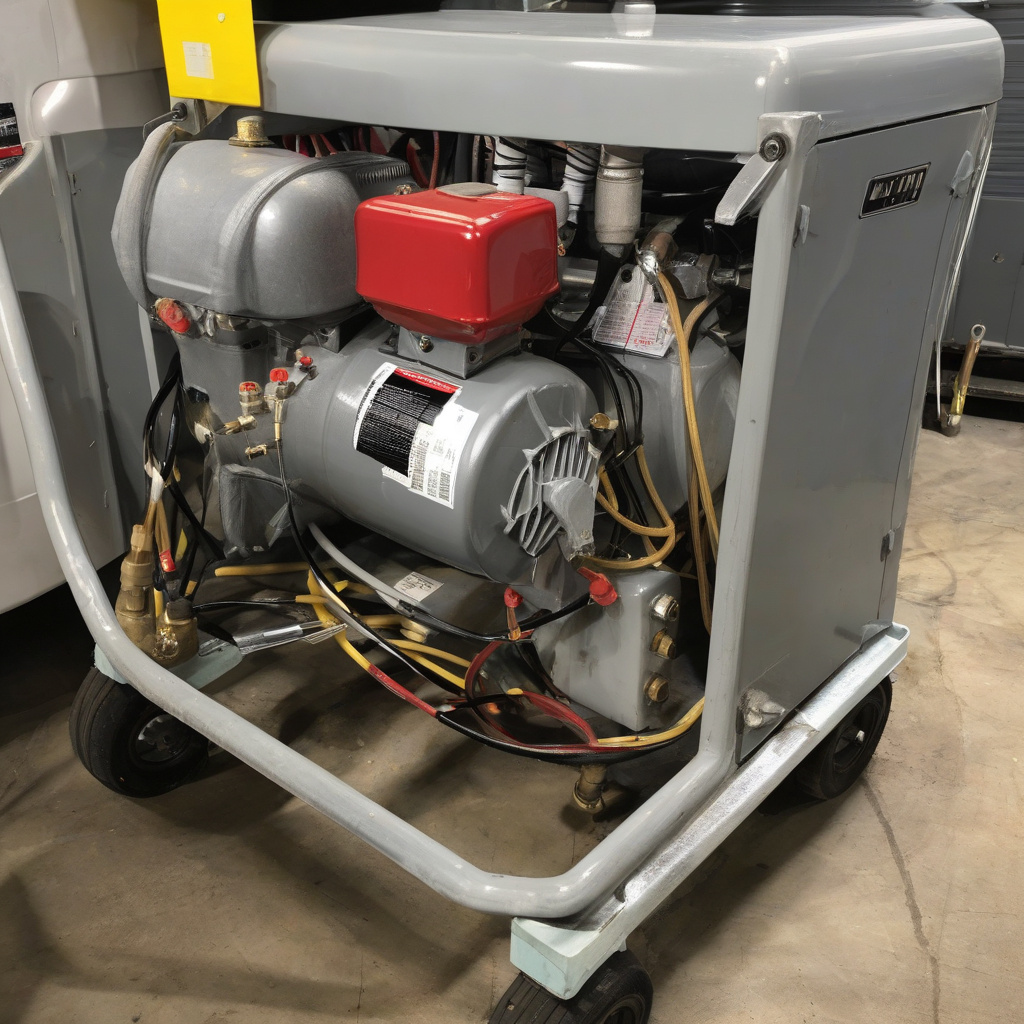 Процес ремонту повітряного компресора у Львові