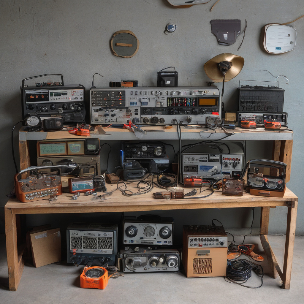 Ремонт старовинного радіоприймача у Львові Старовинний радіоприймач у процесі ремонту
