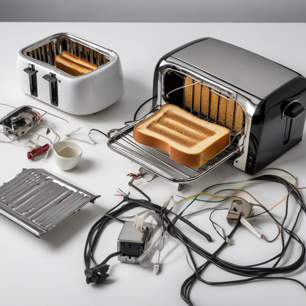 Майстер перевіряє тостер у Львові