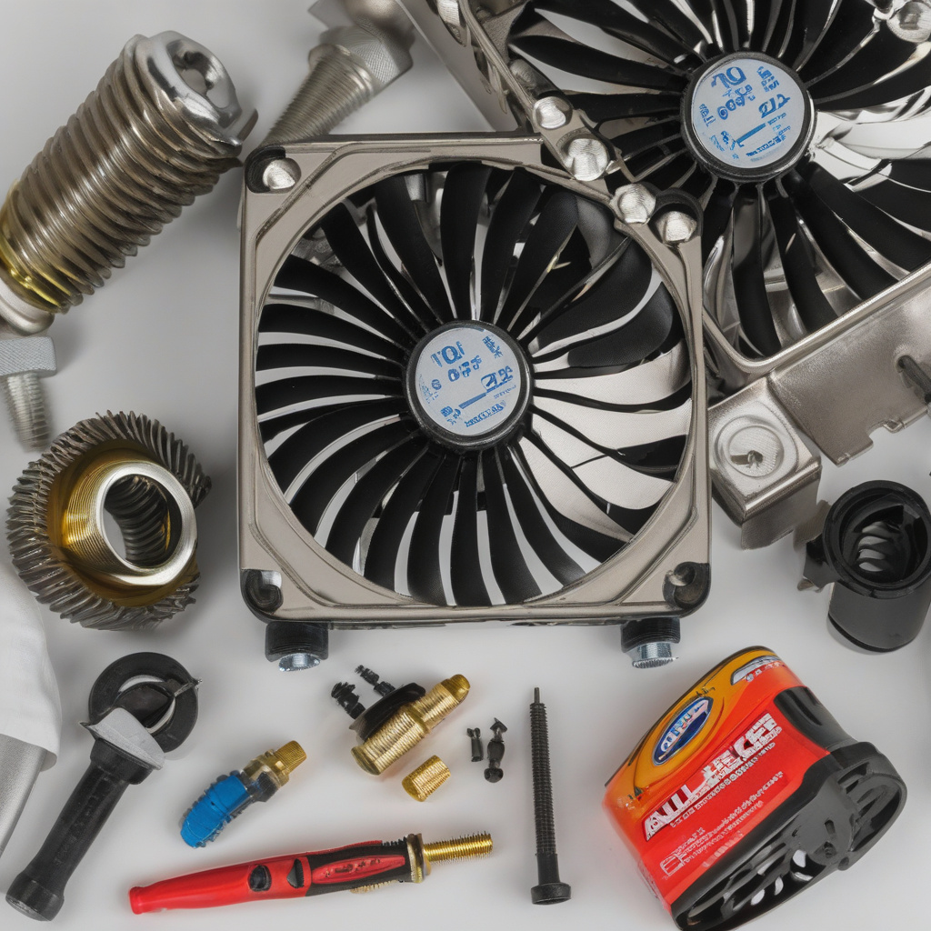 Вентилятор під час заміни запчастин у львівському сервісі