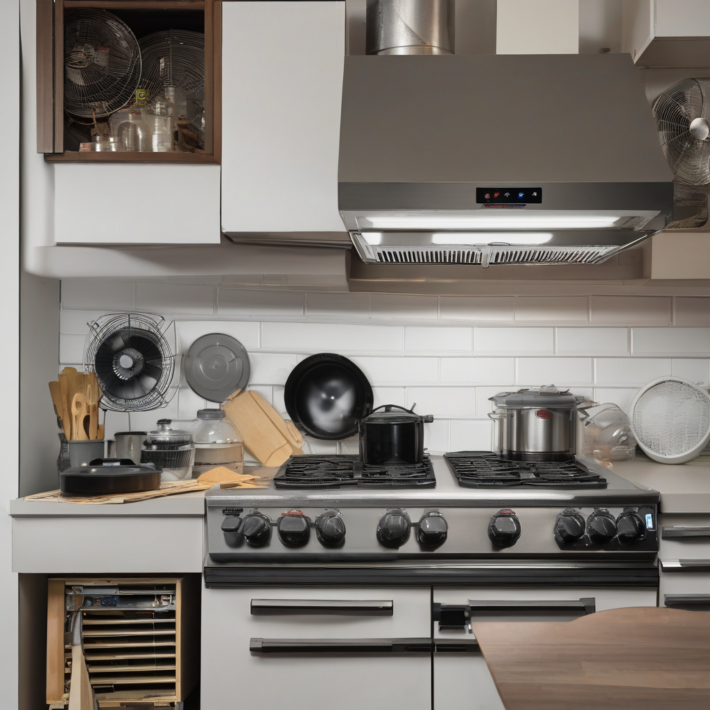 Витяжка на кухні у Львові Витяжка на кухні Львова