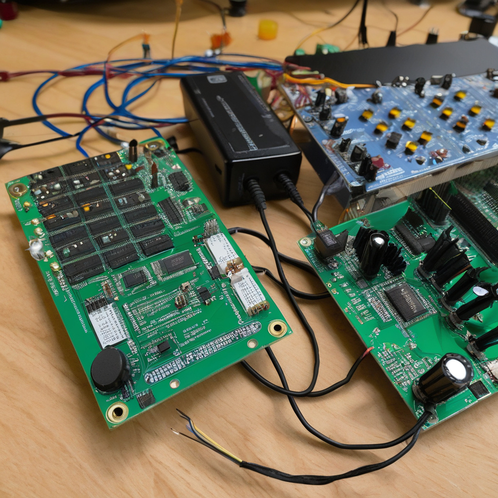 Технік здійснює ремонт синтезатора у львівській майстерні Процес ремонту синтезатора