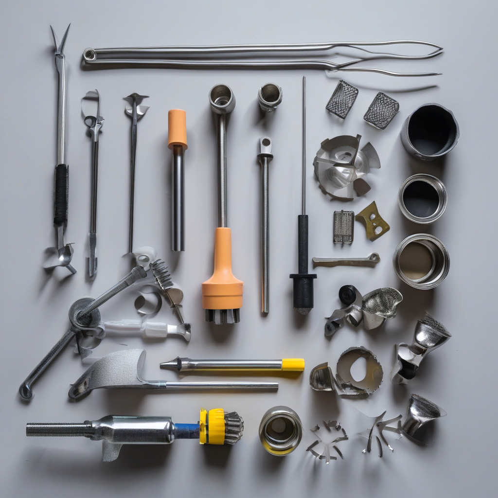 ріжучий вузол блендера крупним планом після зносу