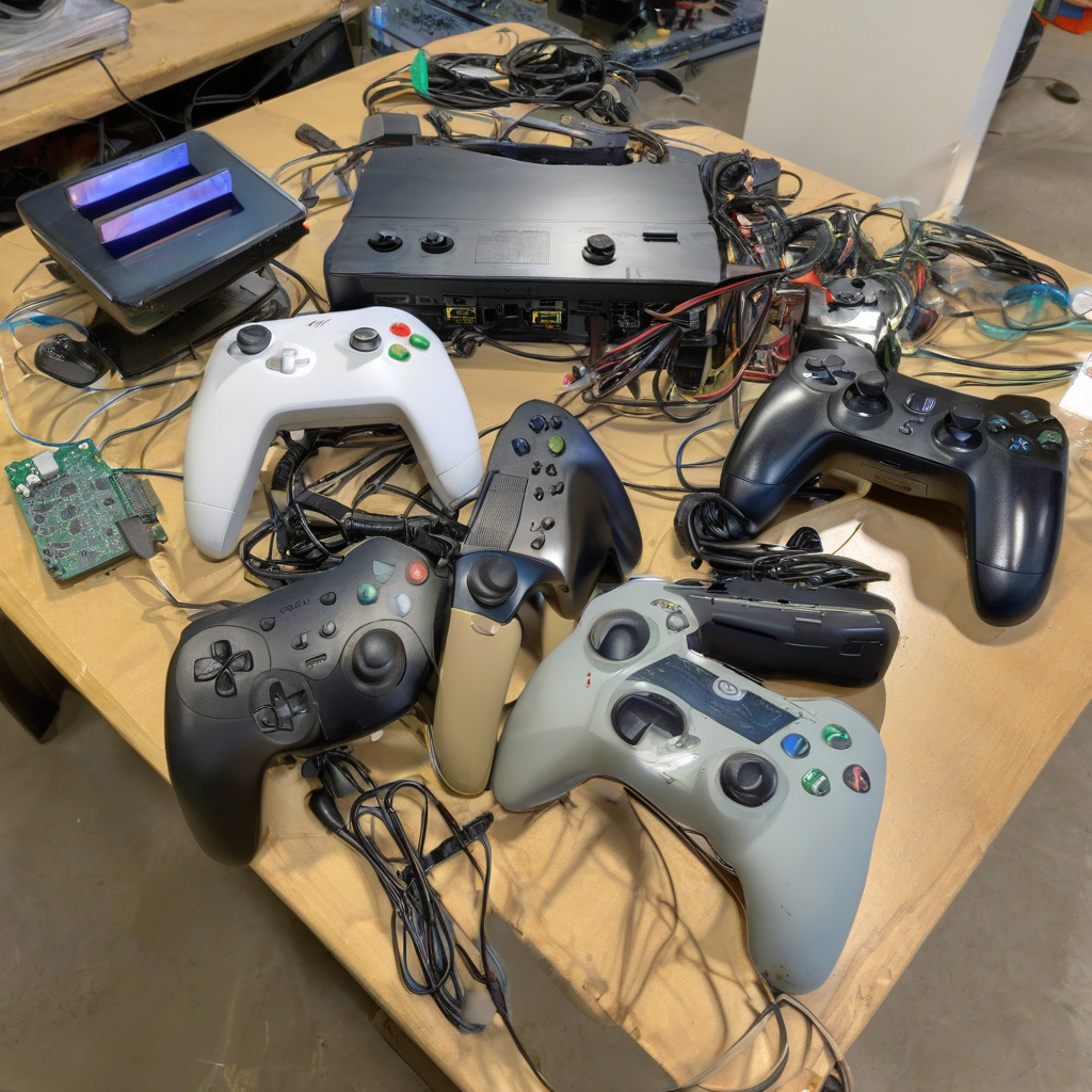 заміна модуля стика геймпада