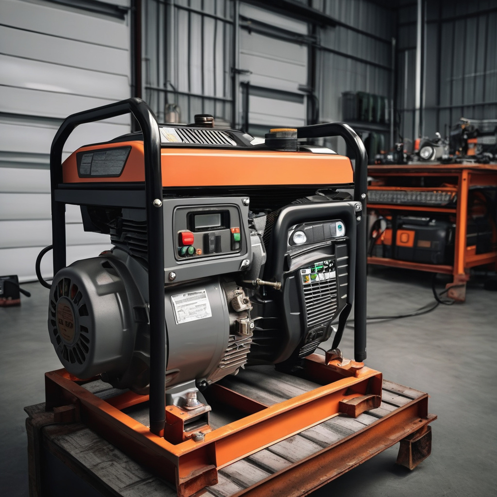 електрогенератор з ознаками несправної роботи